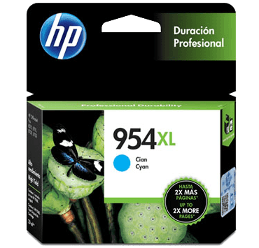 Cartucho de Tinta HP 954XL Cian Original-L0S62AL - Tienda HP.com México
