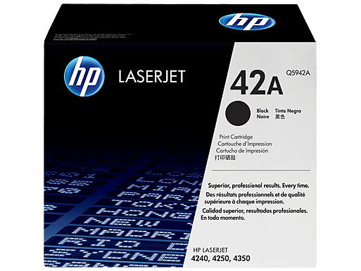 Cartucho de Tóner HP 42A Negro LaserJet Original-Q5942A - Tienda HP.com  México