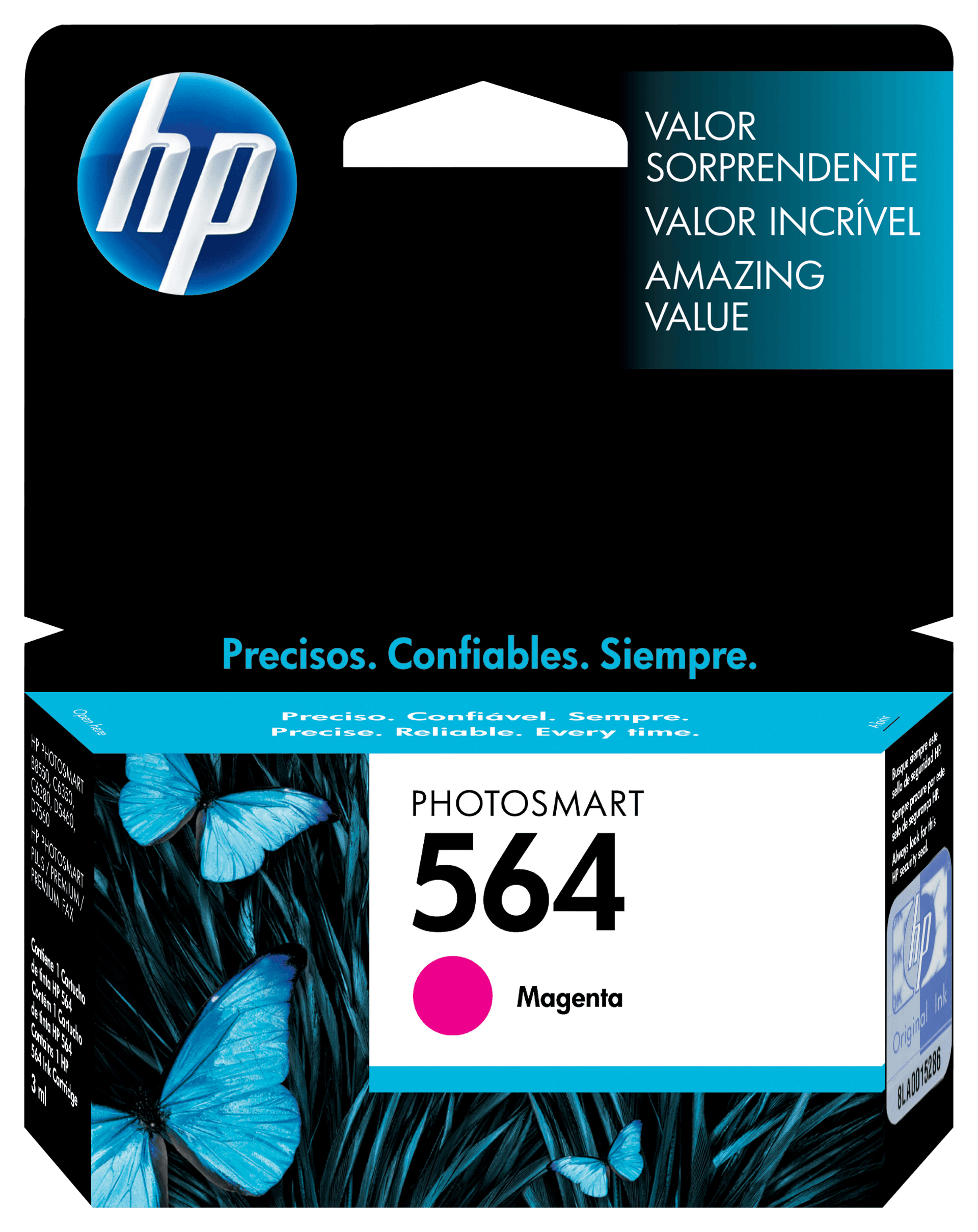 Cartucho de Tinta HP 564 Magenta Original-CB319WL - Tienda HP.com México
