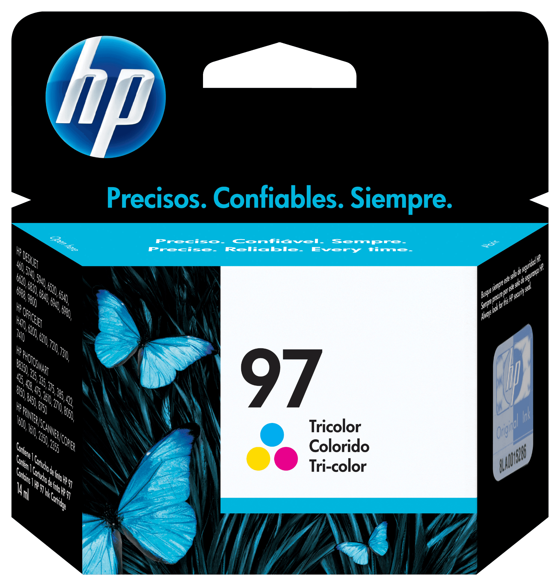 Cartucho de Tinta HP 97 Tricolor Original-C9363WL - Tienda HP.com México