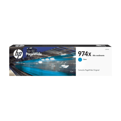 Cartucho de Tinta HP 974X Cian Pagewide Original-L0R99AL - Tienda HP.com  México
