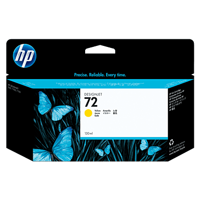 Cartucho de Tinta HP 72 Amarillo DesignJet Original-C9373A - Tienda HP.com  México