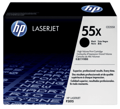 Cartucho de Tóner HP 55A Negro LaserJet Original - (CE255A 