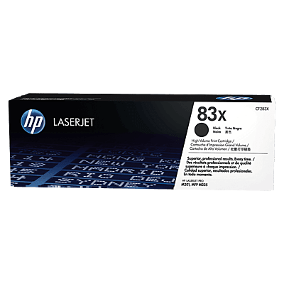 Cartucho de Tóner HP 83X Negro Alto Rendimiento LaserJet Original - Tienda  HP.com México