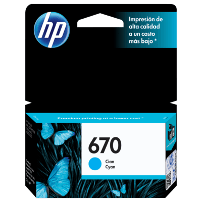 Cartucho de Tinta HP 670 Magenta Original-CZ115AL - Tienda HP.com México