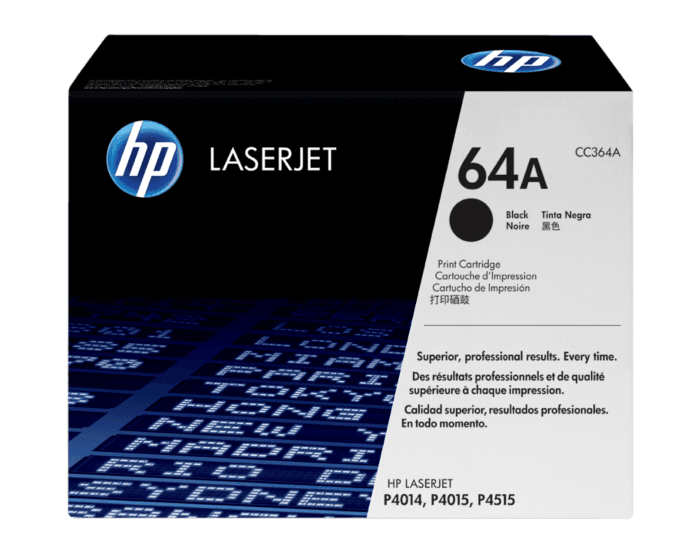 Cartucho de Tóner HP 64A Negro LaserJet Original - Tienda HP.com México
