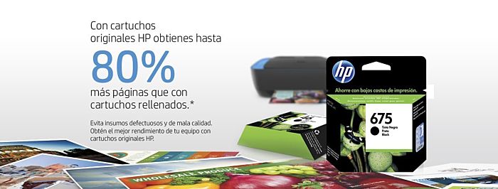 Cartucho de Tinta HP 675 Negra Original-CN690AL - Tienda HP.com México