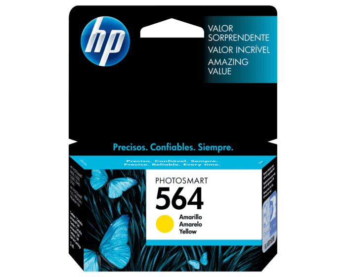 Cartucho de Tinta HP 564 Amarilla Original-CB320WL - Tienda HP.com México