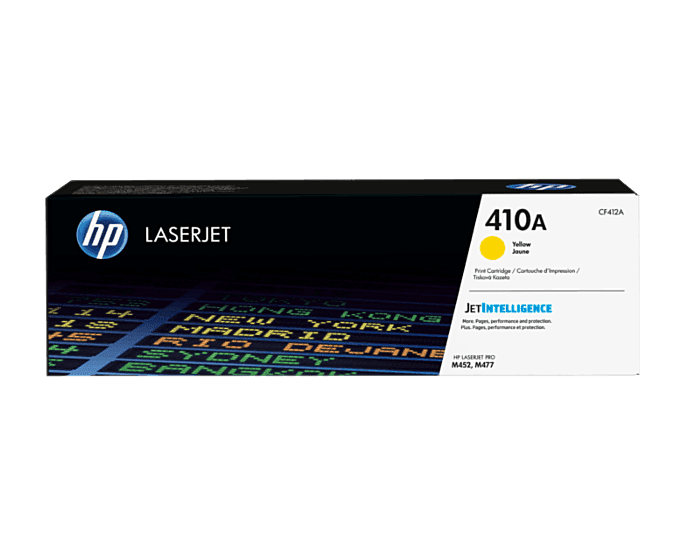 Cartucho de Tóner HP 410A Amarillo LaserJet Original-CF412A - Tienda HP.com  México