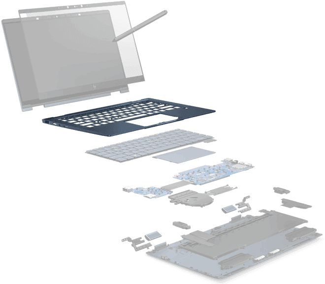 Laptop convertible HP Elite Dragonfly 2 en 1 Tienda HP México